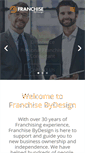 Mobile Screenshot of franchisebydesign.com